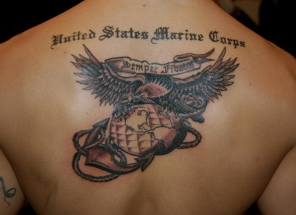 Honor and Pride Tattoo on skin