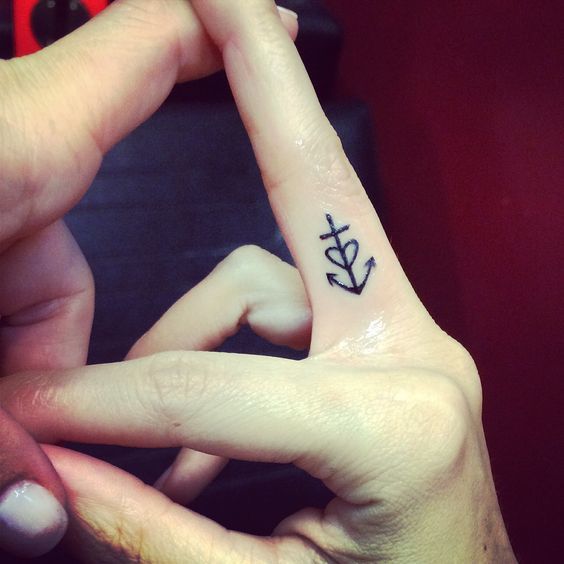 Reinterpretation of Symbol Tattoo on skin