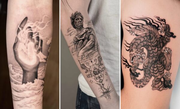 35+ Ancient Art Tattoo Ideas Honoring Classical Museum Masterpieces