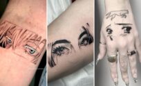 35+ Anime Eyes Tattoo Ideas Capturing Expressive Manga Emotion