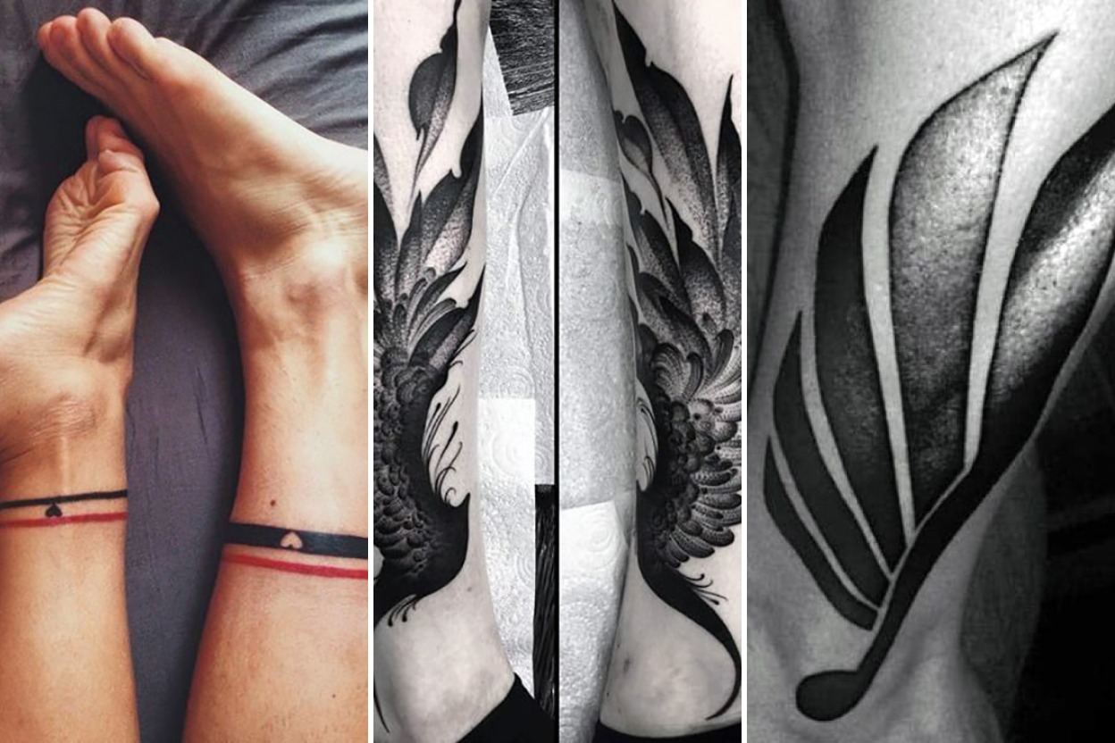 25+ Subtle Ankle Tattoo Ideas That Look Like Fine Jewelry Featured 3-Panel Lookbook Collage