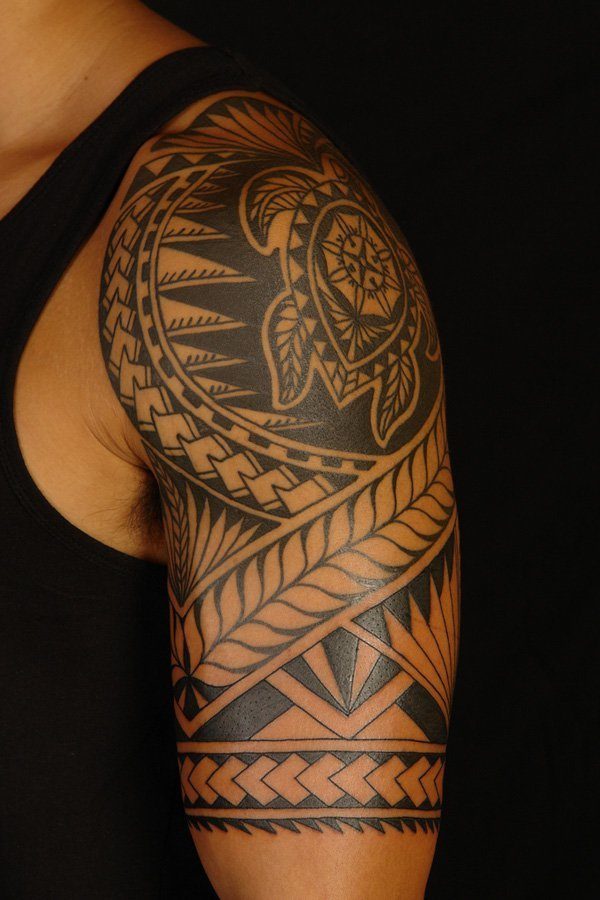 STUNNING TRIBAL Arm Tattoo DESIGN FOR MEN Tattoo on skin