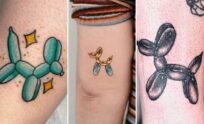 35+ Balloon Dog Tattoo Ideas Inflating Playful Pop Culture Artistry