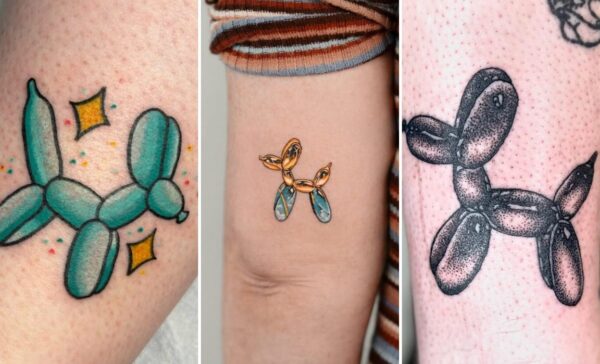 35+ Balloon Dog Tattoo Ideas Inflating Playful Pop Culture Artistry
