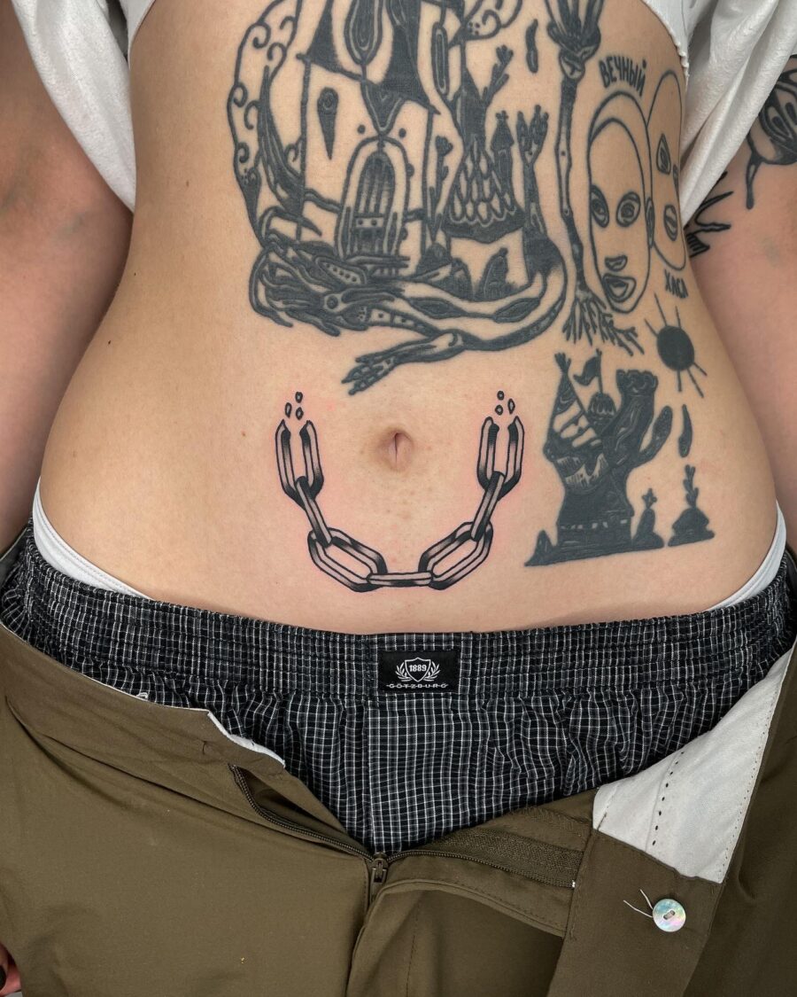 A Symbol of Freedom and Strength Tattoo on skin