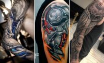 30+ Biomechanical Tattoo Ideas Merging Organic Flesh With Cybernetic Power
