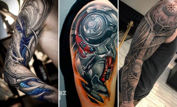 30+ Biomechanical Tattoo Ideas Merging Organic Flesh With Cybernetic Power