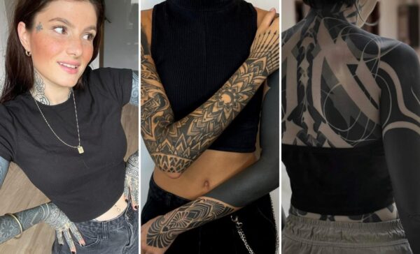 35+ Black Sleeve Tattoo Ideas Flowing With Intricate Monochromatic Power
