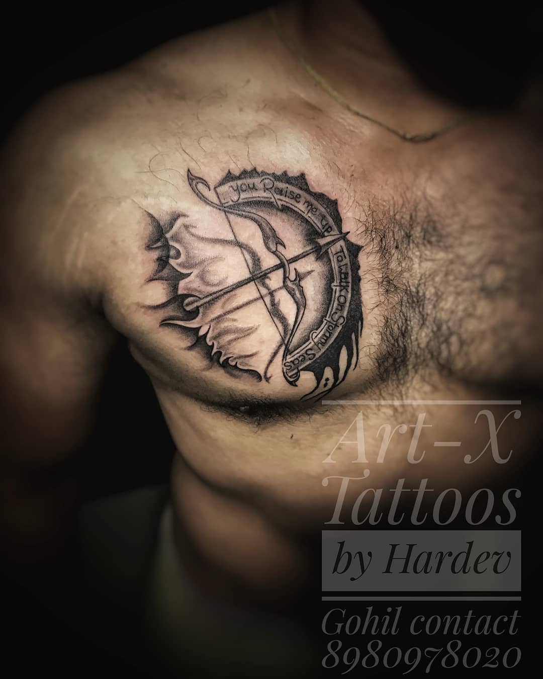 You Raise Me Up Spiritual Tattoo Arrow Tattoo Tattoo on skin