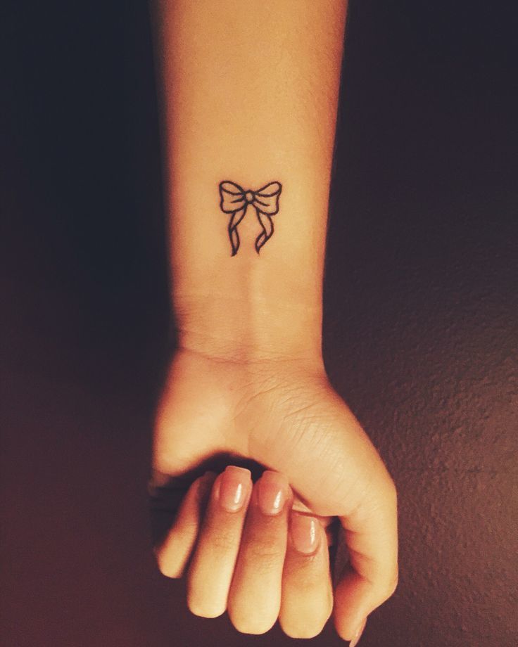 Cute ribbon tattoos Tattoo on skin