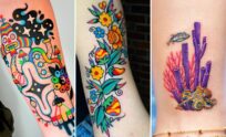 35+ Bright Color Tattoo Ideas Exploding With Radiant Saturated Pigment