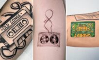 35+ Cassette Tape Tattoo Ideas Celebrating Nostalgic Retro Mixtape Art
