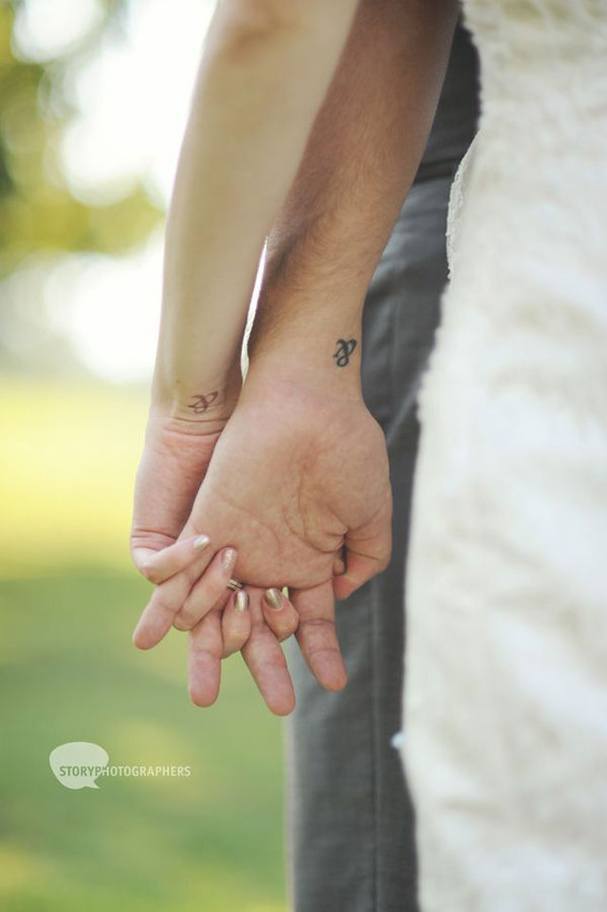 Only We Have to Know Couple Tattoos Tattoo on skin