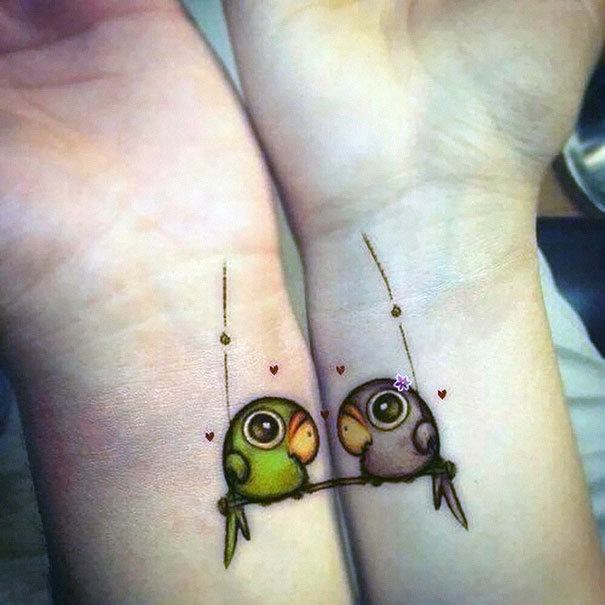 You Are My Pair Couple Tattoo Tattoo on skin