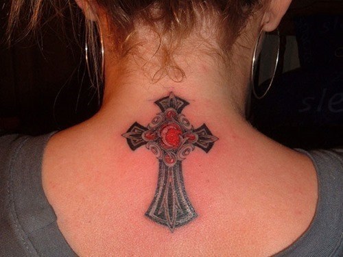 cross tattoo means Tattoo on skin