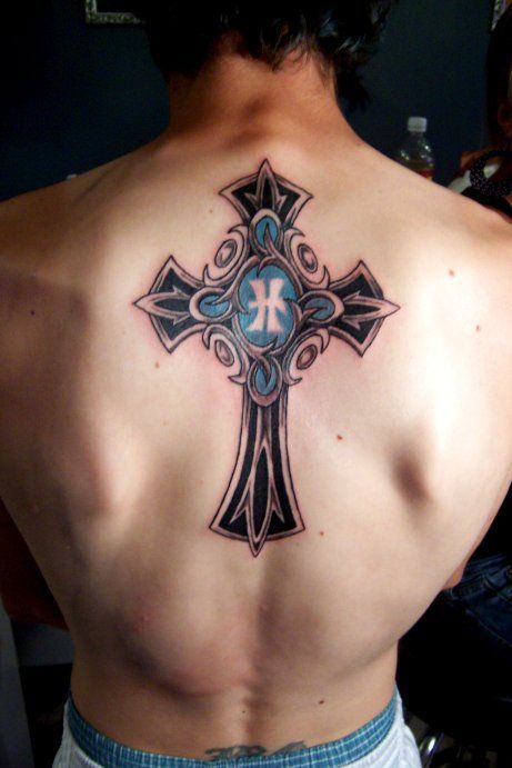 Cross Tattoo Tattoo on skin