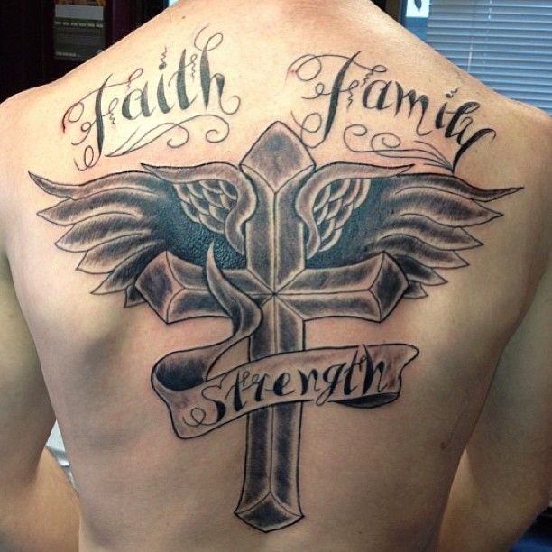 Cross Tattoo Tattoo on skin