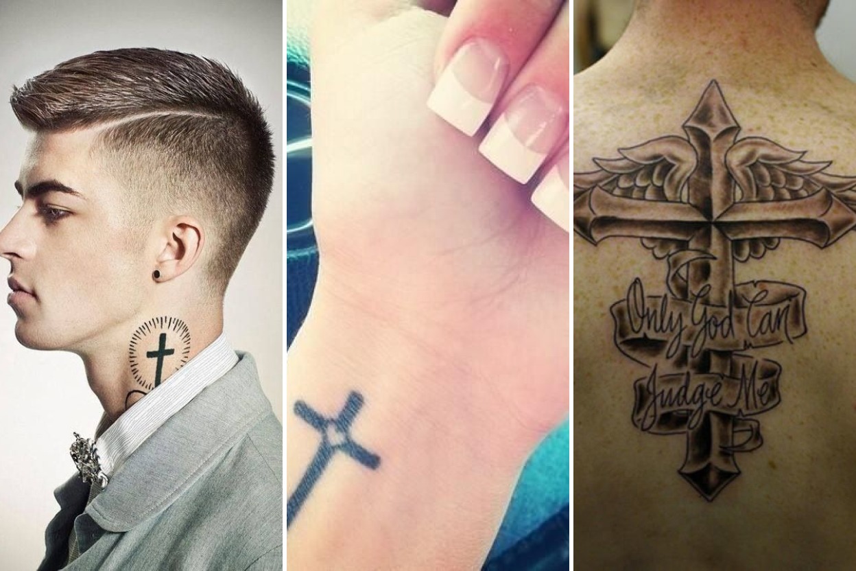 30+ Cross Tattoos Grounded in Deep Faith and Timeless Linework Featured 3-Panel Lookbook Collage