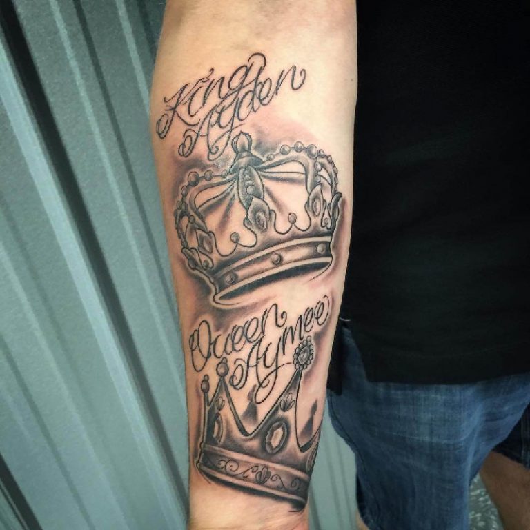 Royal Descendants Remembrance Art Tattoo on skin