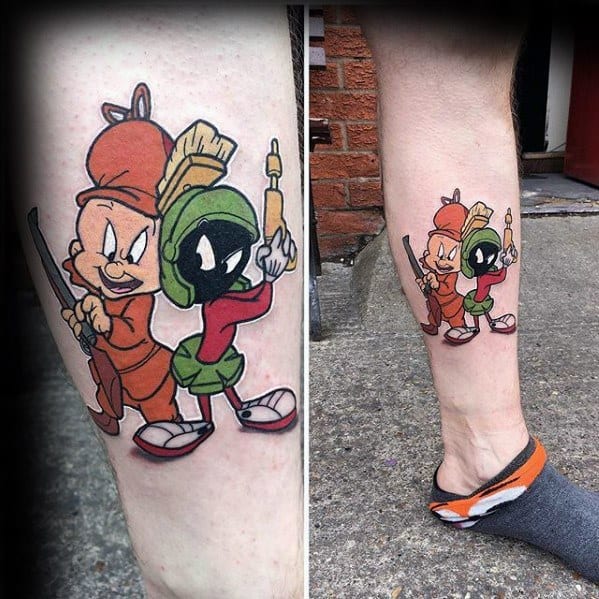 Don't Forget the Looney Tunes Tattoo, Cute Small Tattoos Tattoo on skin
