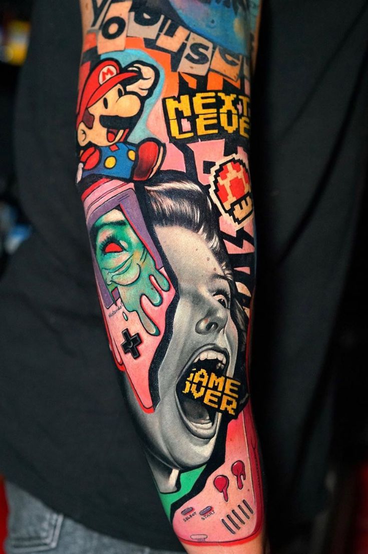 Hey Gamer, This Cute Tattoo Is For You Small Tattoos Tattoo on skin