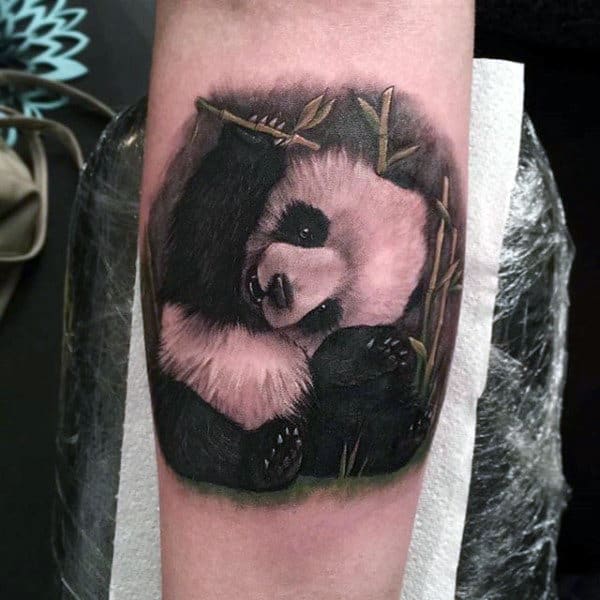 Pandas For Life,Literally, On Your Skin Small Tattoos Tattoo on skin