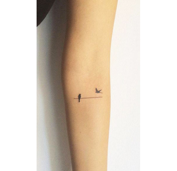 There's Something Beautiful About Bird Tattoos, Cute Small Tattoos Tattoo on skin