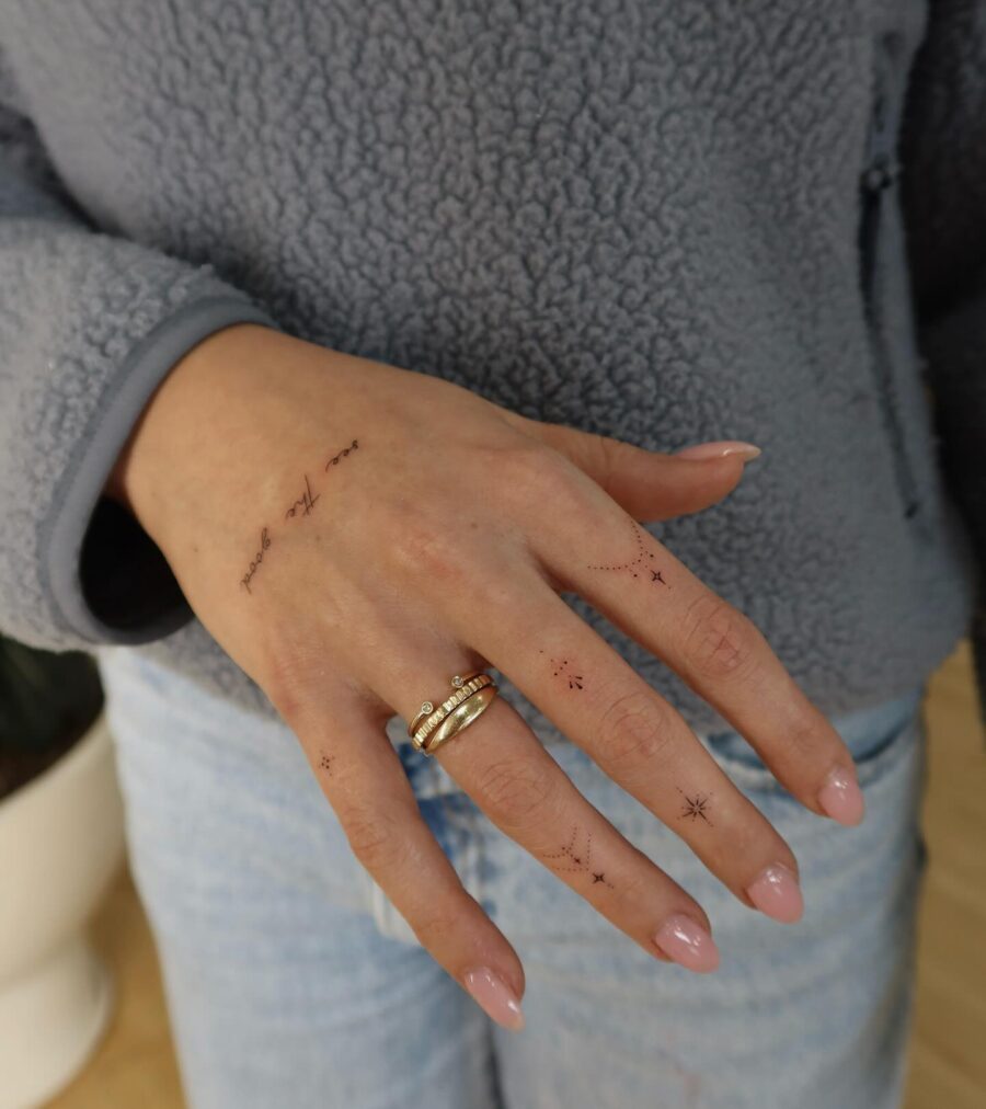Intricate Dainty Tattoos for a Subtle Look Tattoo on skin