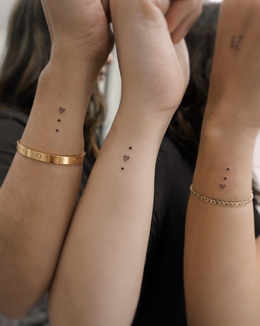 Minimalist Dainty Tattoos on Beautiful Wrists Tattoo on skin