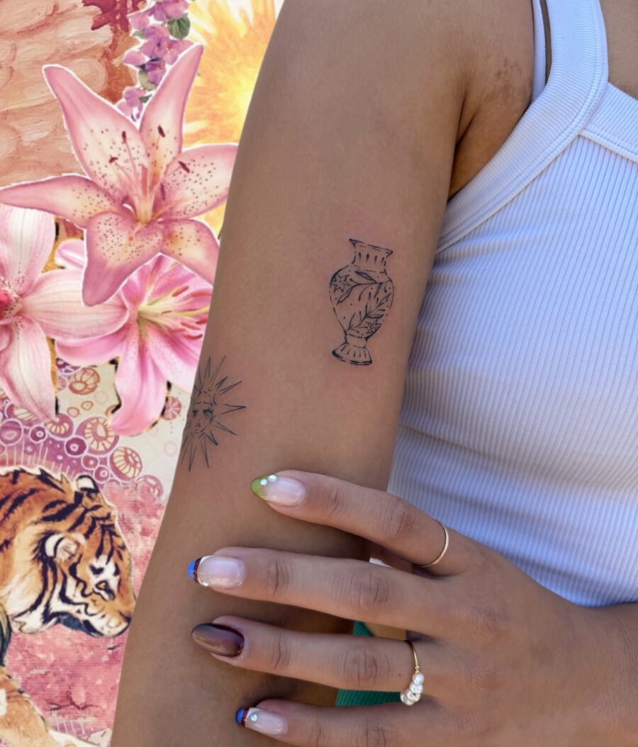 Stylish and delicate dainty tattoo designs Tattoo on skin