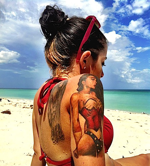Realistic Super Woman Tattoos Design Dc Comic Tattoos Tattoo on skin