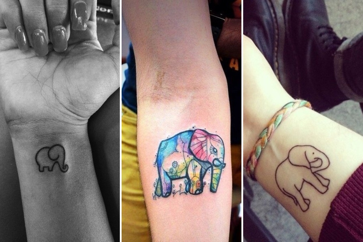 20 Meaningful Elephant Tattoos You Will Cherish for a Lifetime Featured 3-Panel Lookbook Collage