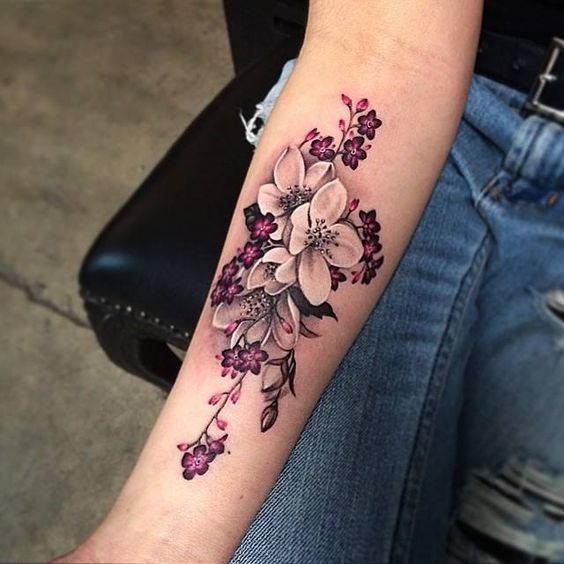 Small Flower Tattoo Ideas by Tattoo Artists Tattoo on skin