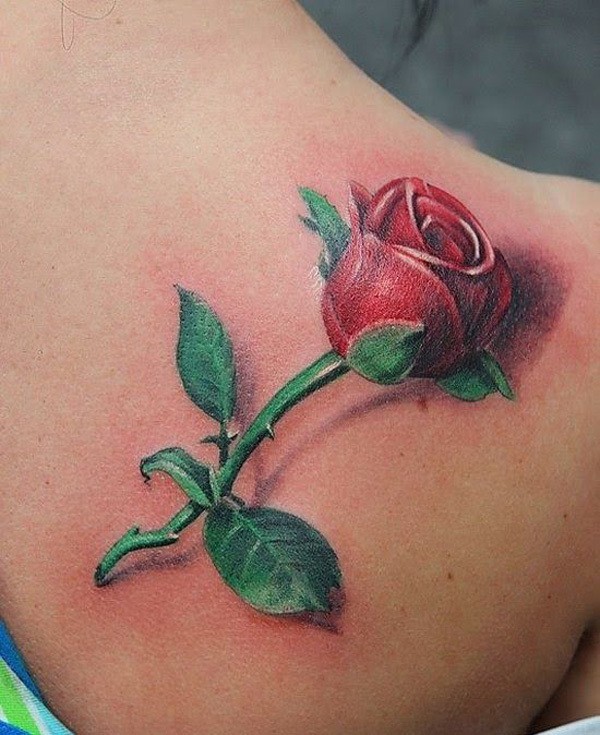 Flower Tattoo Tattoo on skin