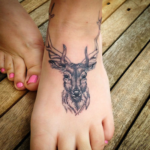 Deer Foot Tattoo Tattoo Designs Tattoo on skin