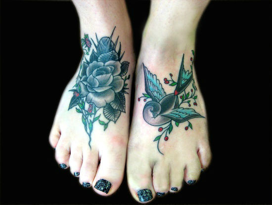 body art Tattoo on skin