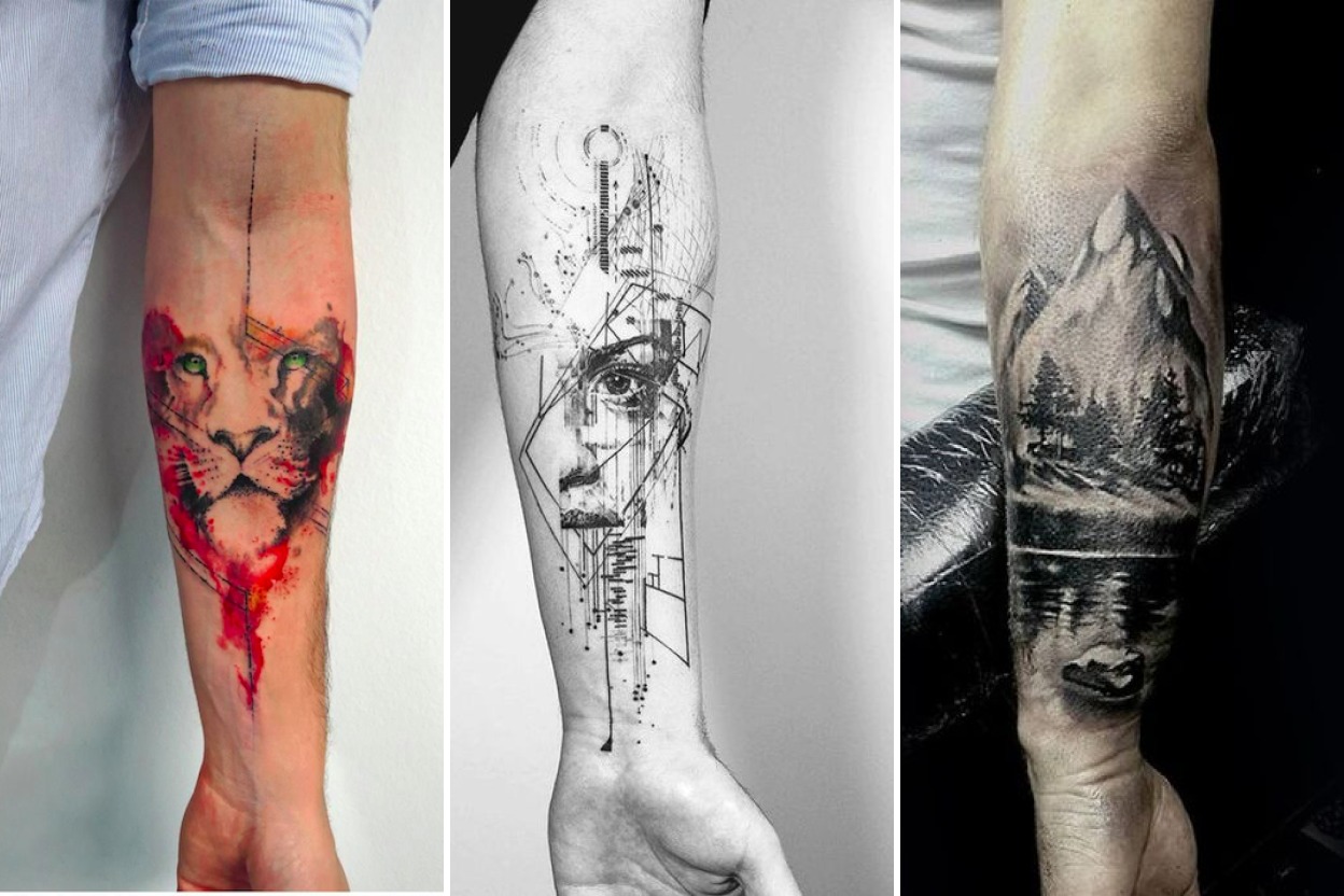 35+ Forearm Tattoo Ideas Crafted for Unapologetic Everyday Visibility Featured 3-Panel Lookbook Collage
