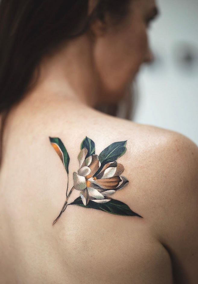 A Flower that Never Wilts Tattoo on skin