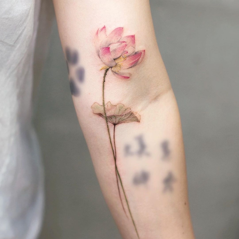 A Lotus By Any Other Name Tattoo Designs for Women Tattoo on skin