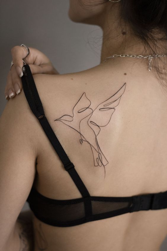 With Brave Wings She Flies Tattoo Design Tattoo on skin
