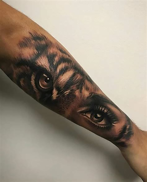 Eyes That Speak Tattoo for the Eye-To-Eye Conversations Tattoo on skin