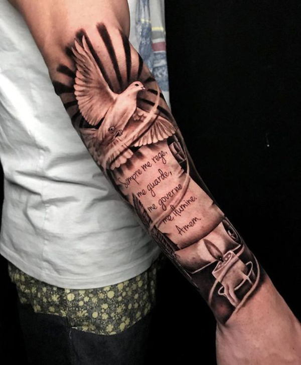 Serenity Tattoo for Peace-Loving People Tattoo on skin