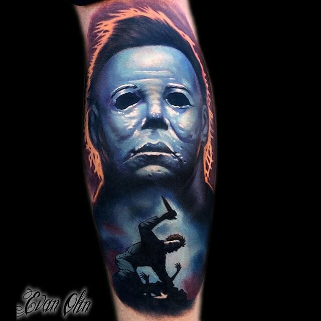 Michael Myers Halloween Horror Tattoo halloween tattoos
