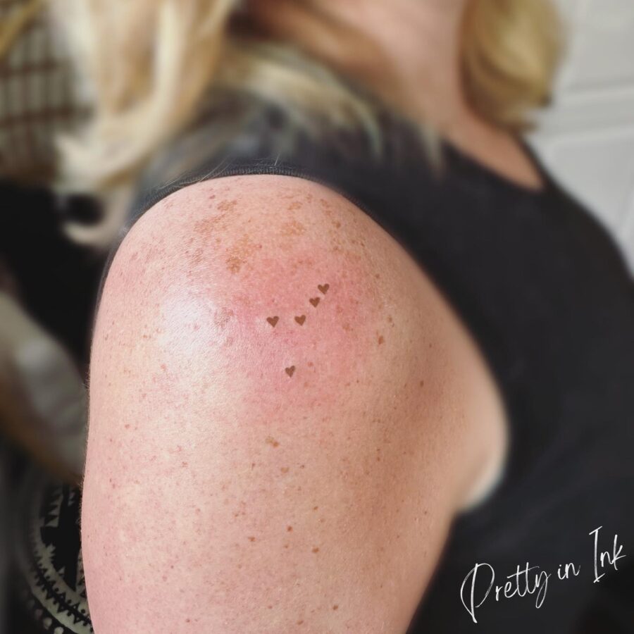 Delicate heart tattoos for a subtle statement Tattoo on skin