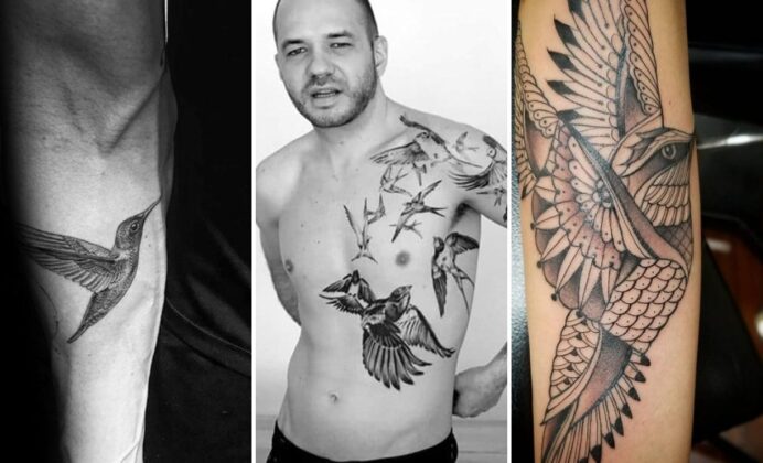 25+ Hummingbird Tattoo Ideas Hovering in Fluid Motion
