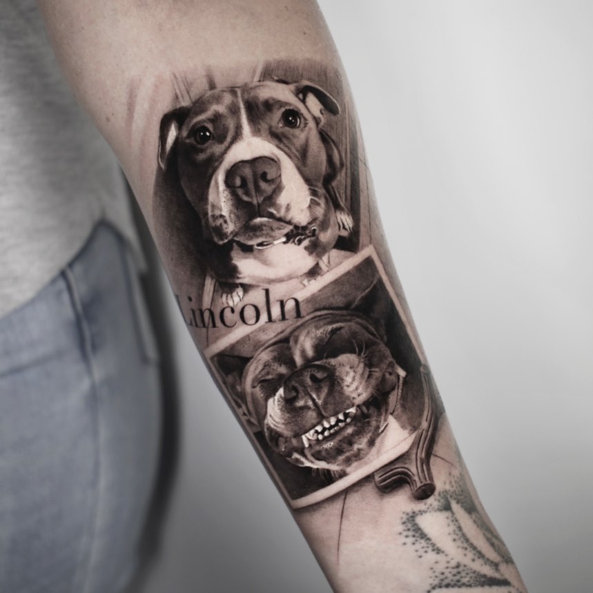 Heartfelt tribute tattoos for beloved pets Tattoo on skin