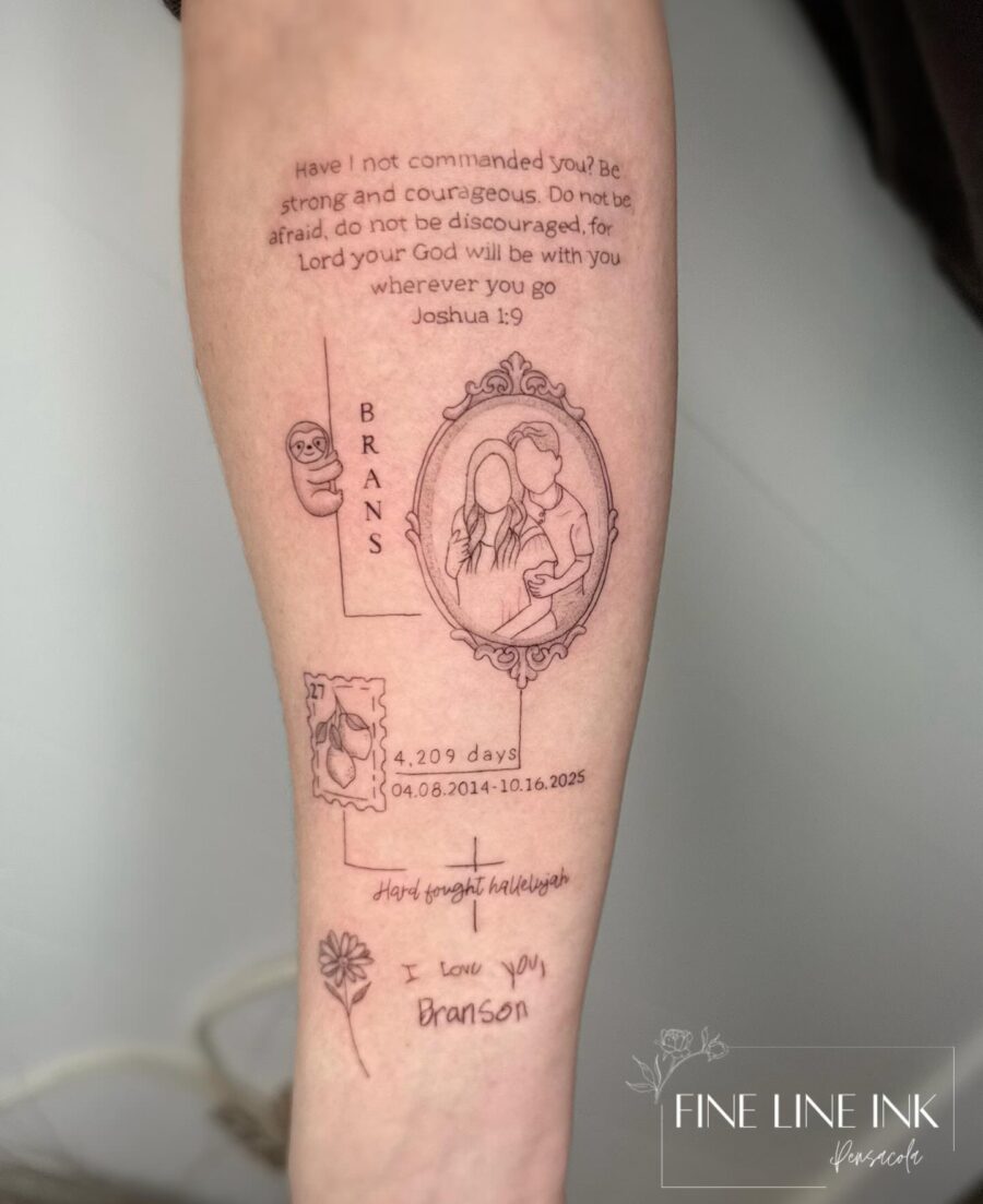 Symbolic tribute through intricate tattoo art Tattoo on skin