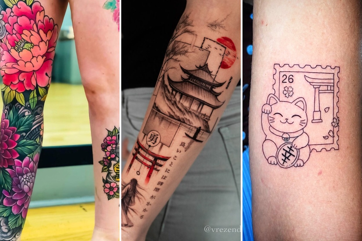 35+ Japanese Tattoo Ideas Celebrating Masterful Irezumi Artistry Featured 3-Panel Lookbook Collage