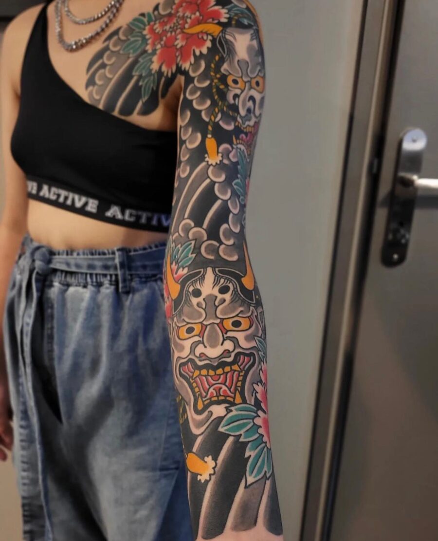 Vibrant Japanese Tattoo Designs Unveiled Tattoo on skin