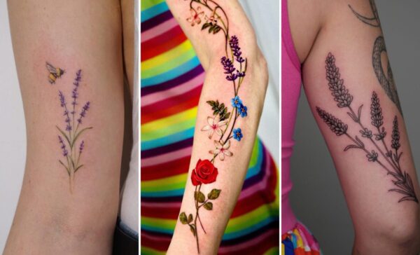 35+ Lavender Tattoo Ideas Blooming With Calming Botanical Elegance